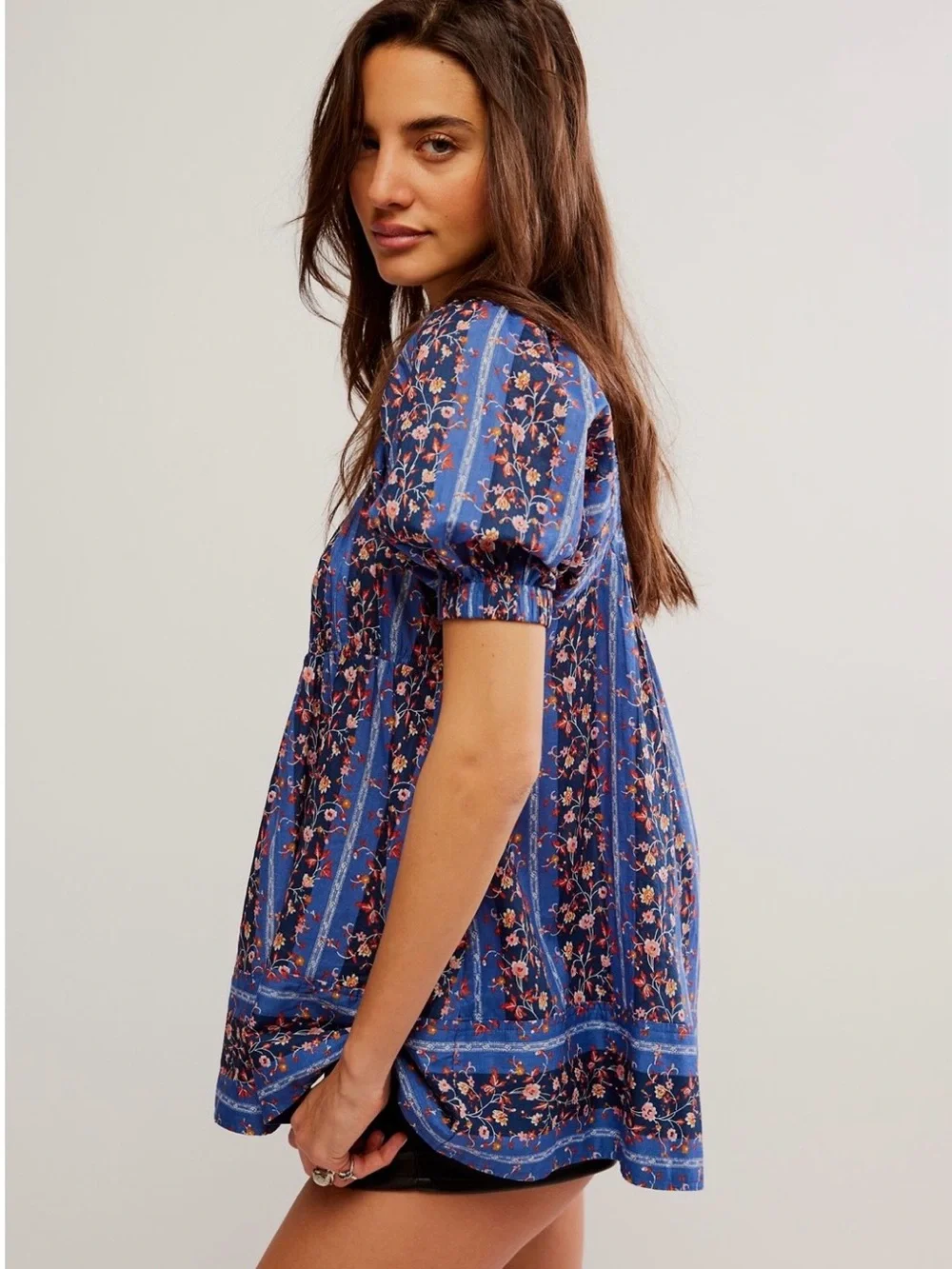 Free People “Vintage Lover Blouse” boho top
